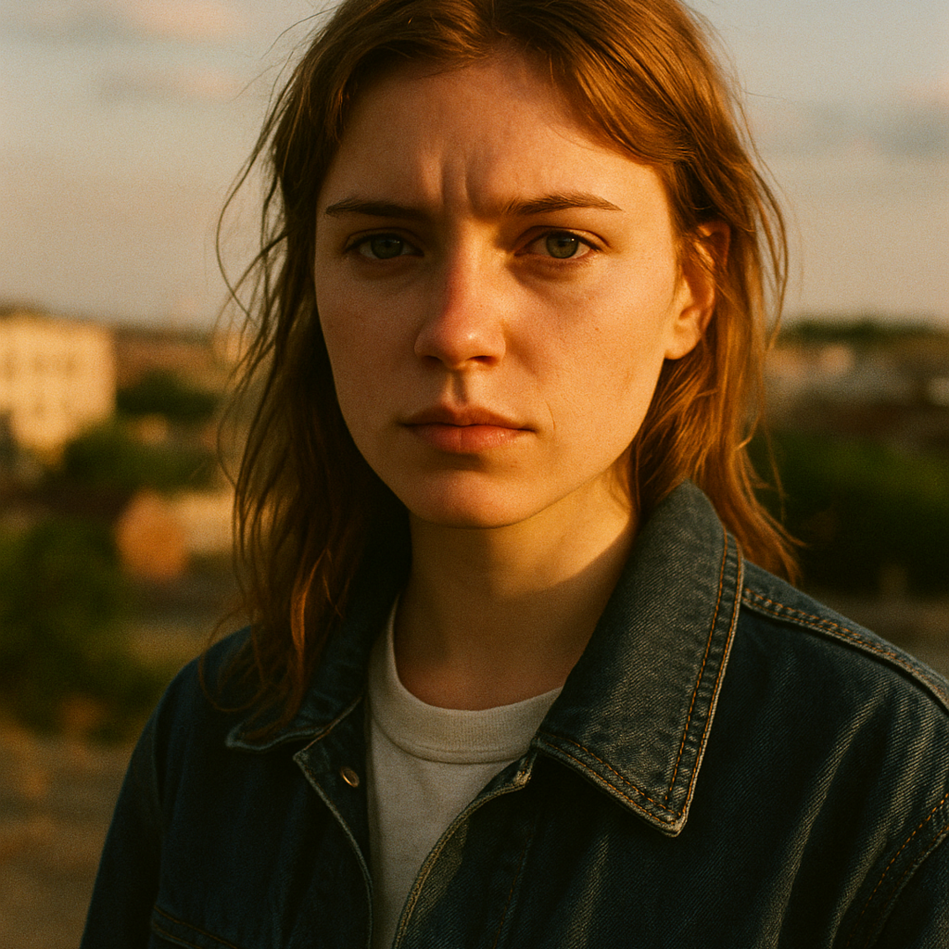 Fotografía de calle capturada con cámara digital, muestra una escena urbana con luz natural y colores vivos